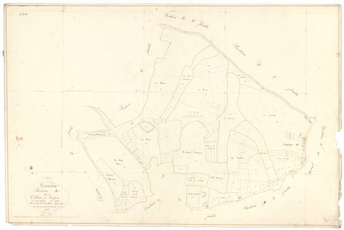Liernais - Section A4 - 3 P PLAN 346/5