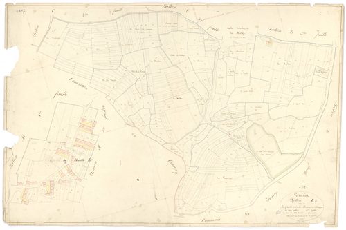 Liernais - Section B2 - 3 P PLAN 346/8