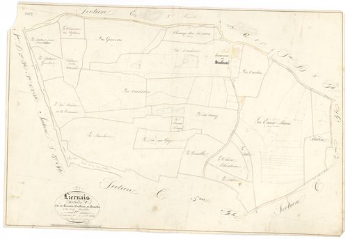 Liernais - Section C1 - 3 P PLAN 346/12
