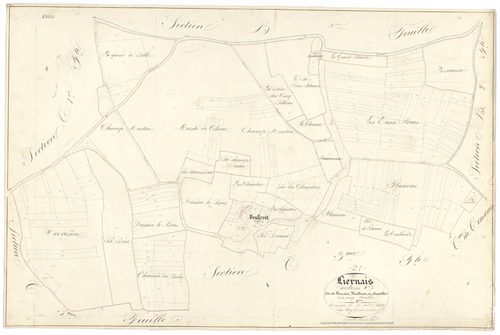 Liernais - Section C2 - 3 P PLAN 346/13