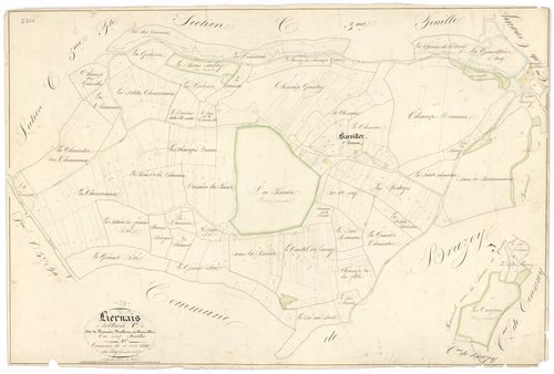 Liernais - Section C4 - 3 P PLAN 346/15