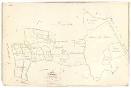 Liernais - Section D1 - 3 P PLAN 346/17
