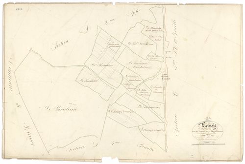 Liernais - Section D3 - 3 P PLAN 346/19