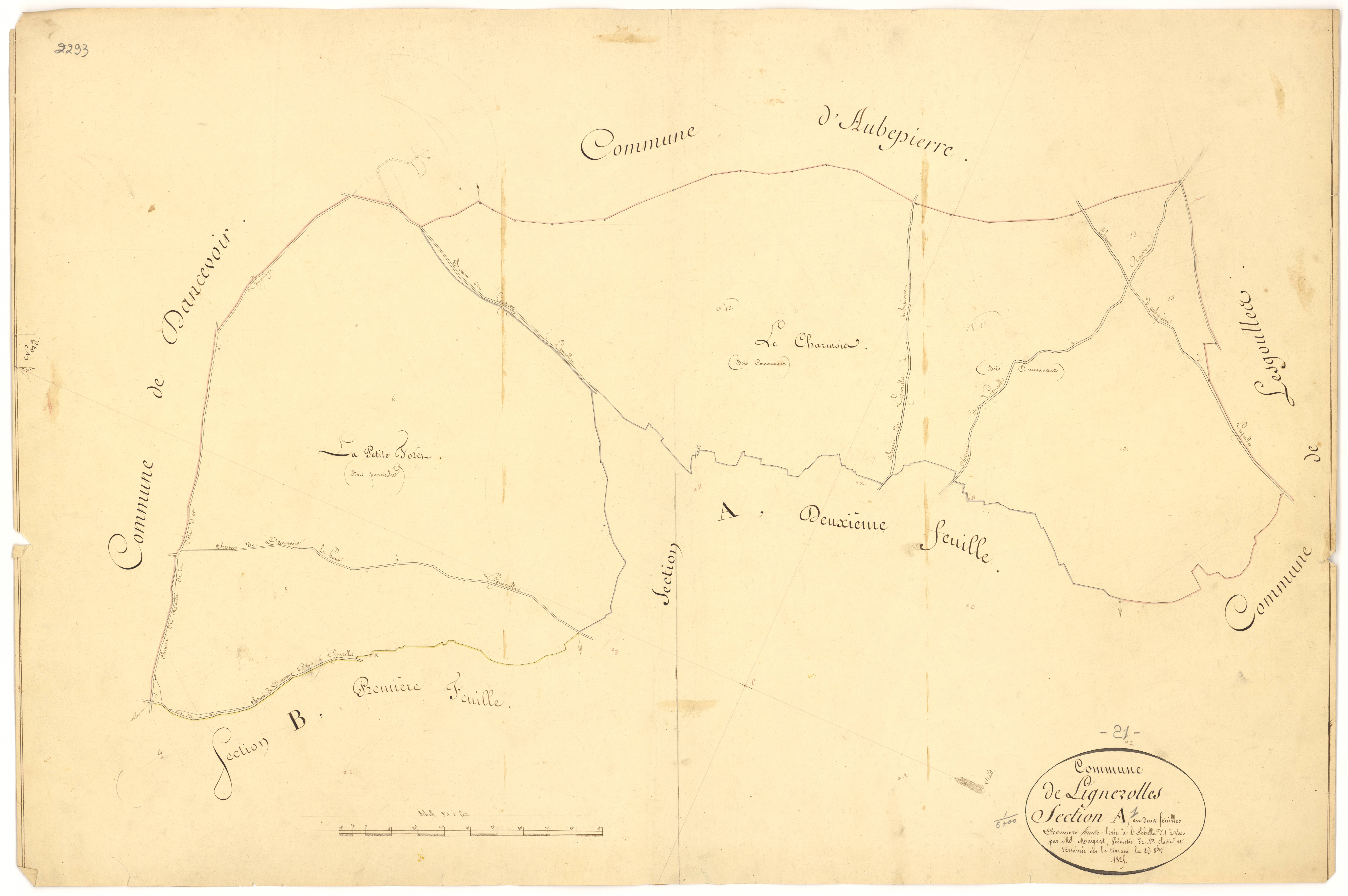 Lignerolles - Section A1 - 3 P PLAN 347/2