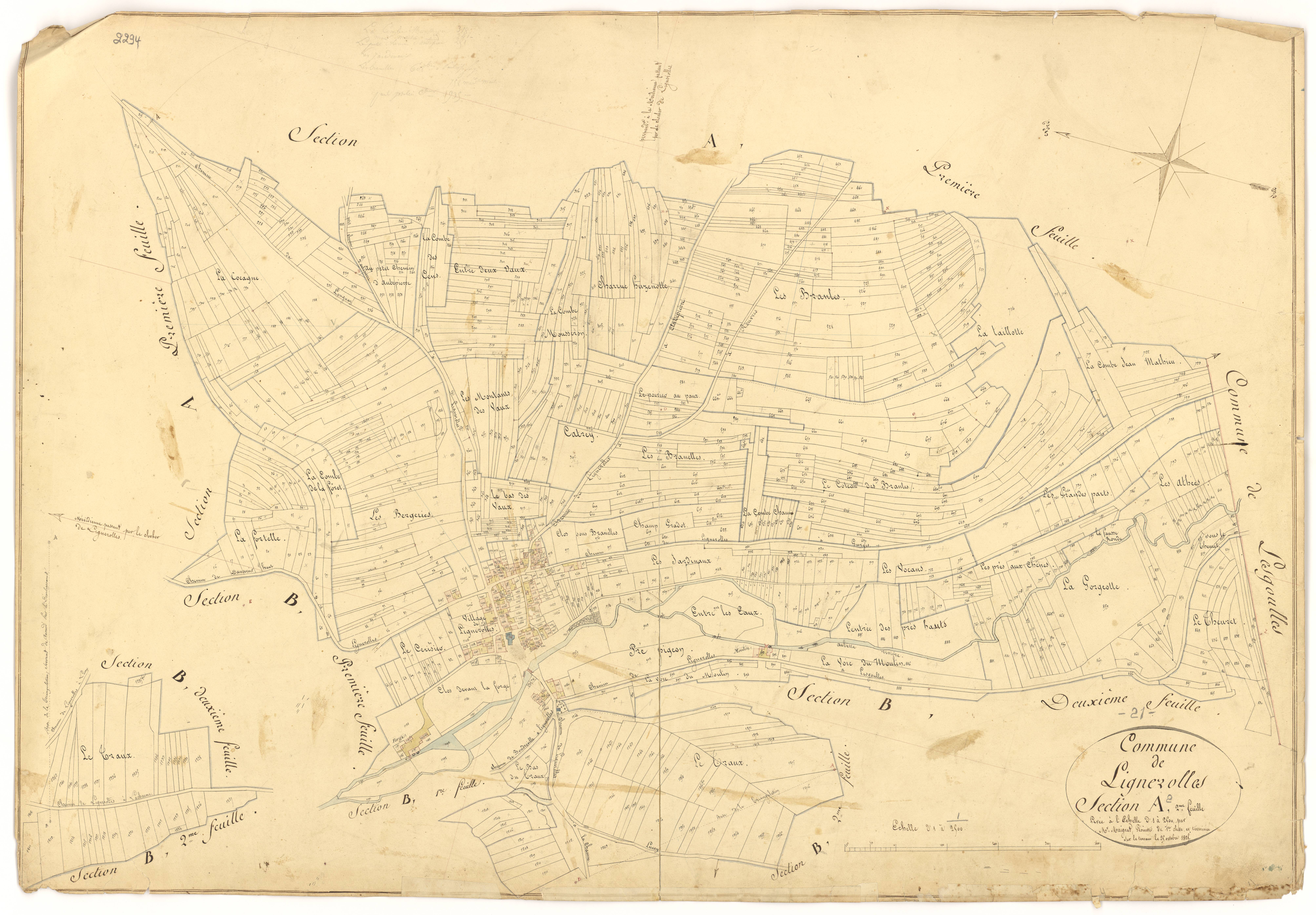 Lignerolles - Section A2 - 3 P PLAN 347/3