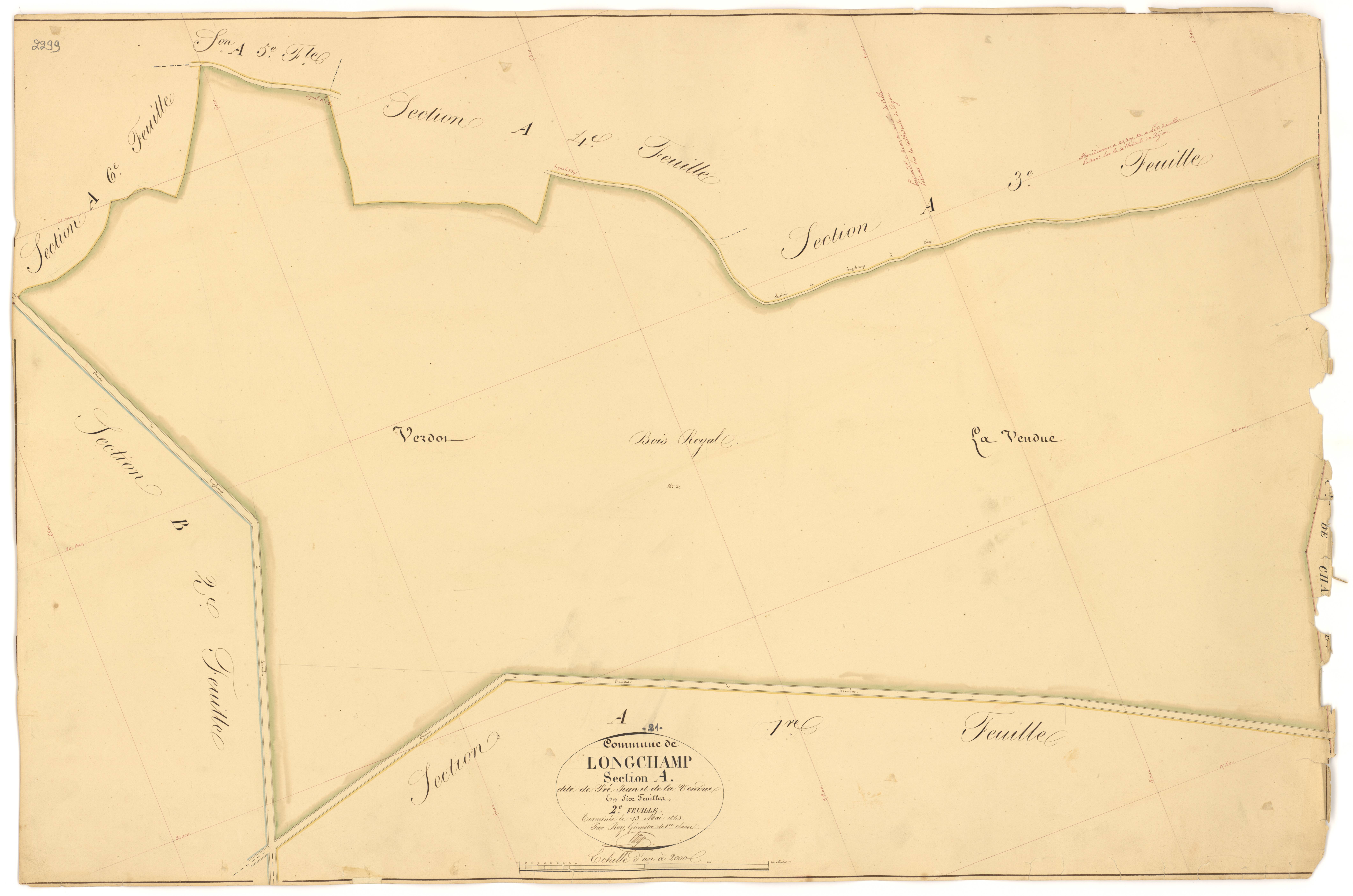 Longchamp - Section A2 - 3 P PLAN 348/3
