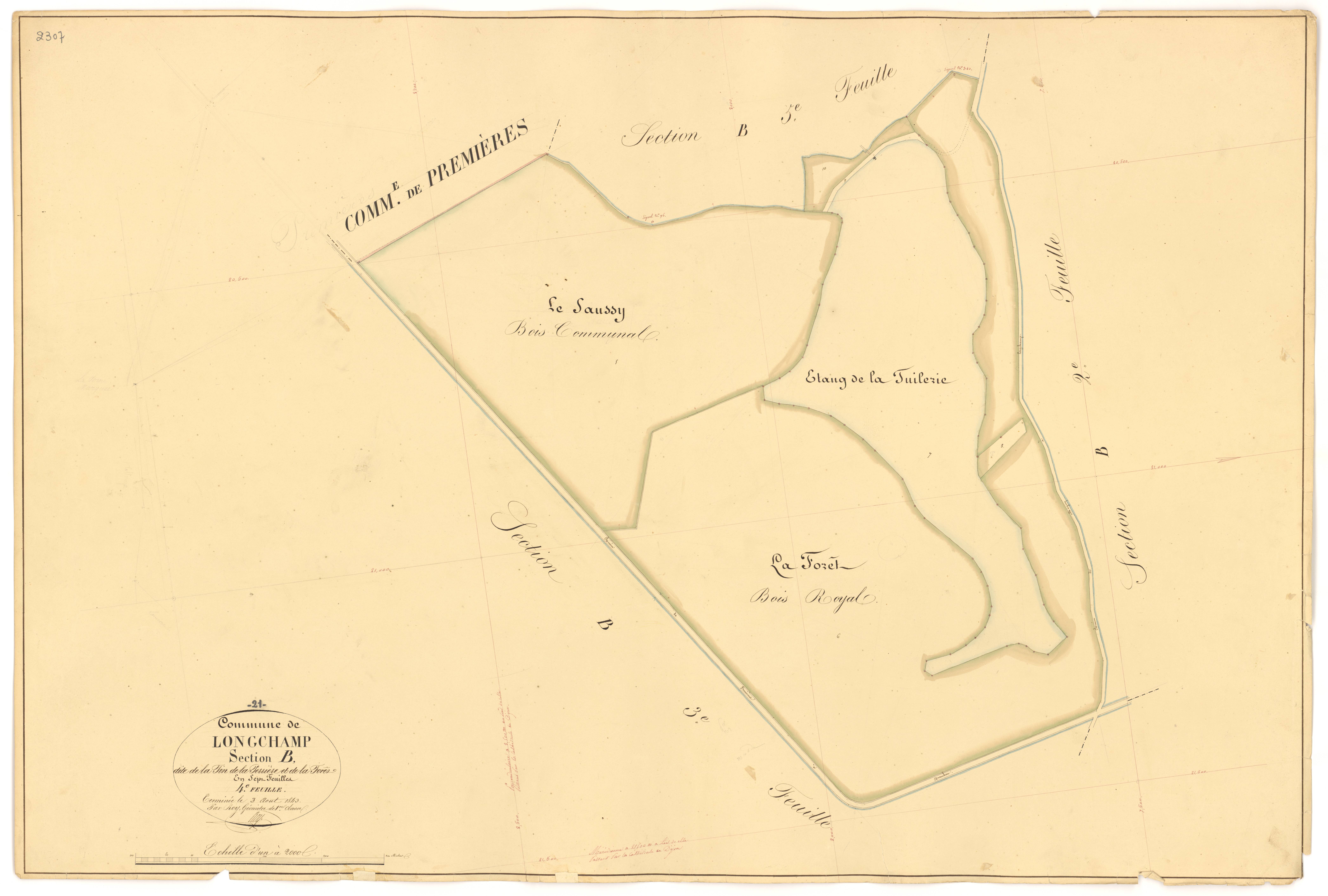 Longchamp - Section B4 - 3 P PLAN 348/11