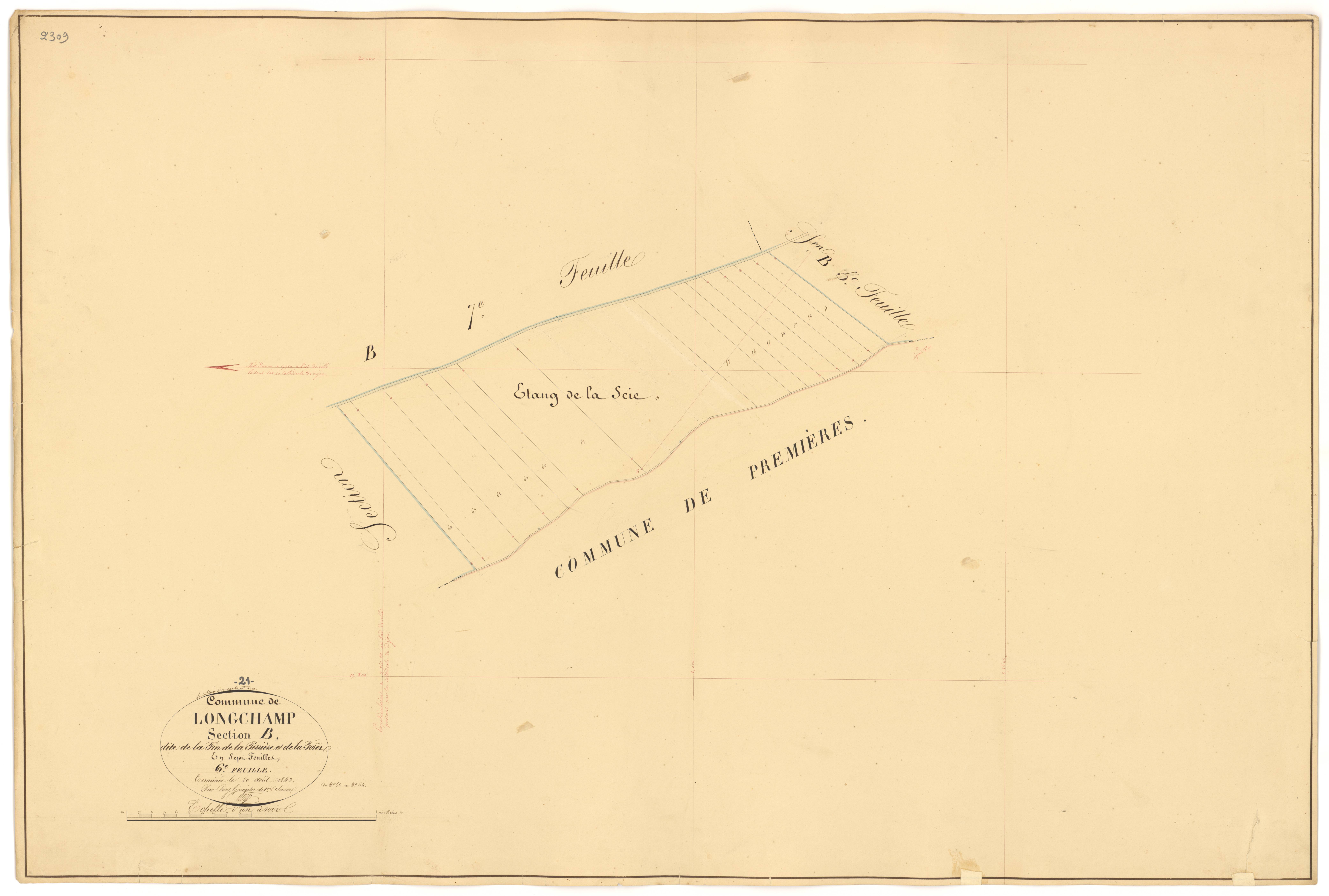 Longchamp - Section B6 - 3 P PLAN 348/13