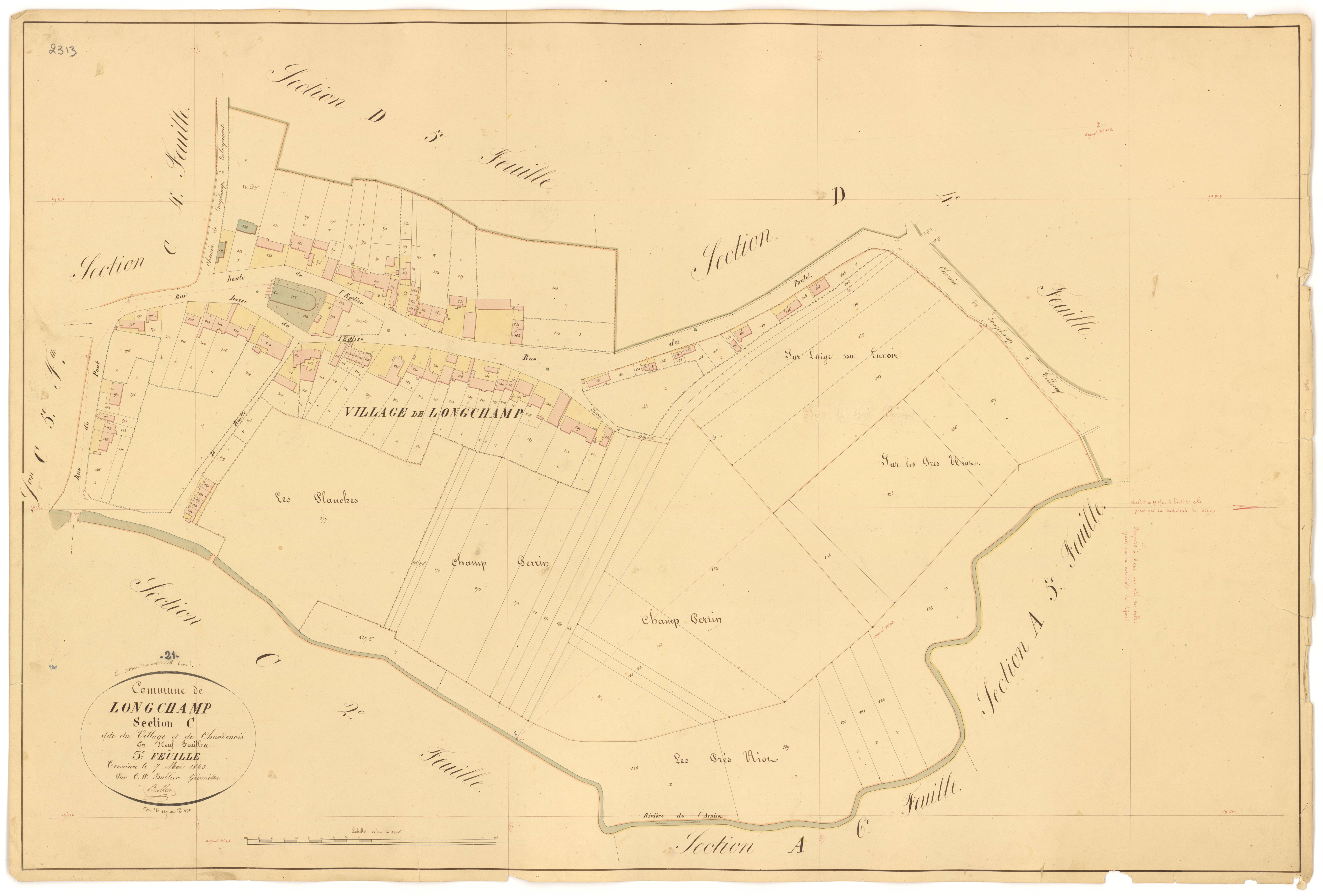 Longchamp - Section C3 - 3 P PLAN 348/17