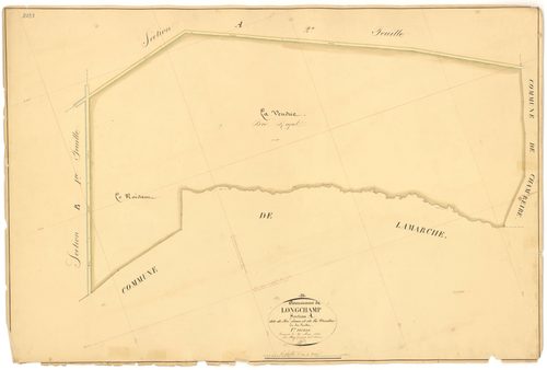Longchamp - Section A1 - 3 P PLAN 348/2