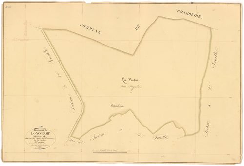 Longchamp - Section A3 - 3 P PLAN 348/4