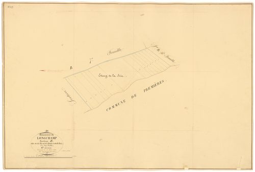 Longchamp - Section B6 - 3 P PLAN 348/13