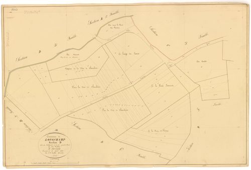 Longchamp - Section D4 - 3 P PLAN 348/27