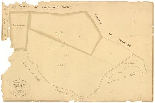 Longchamp - Section D6 - 3 P PLAN 348/29