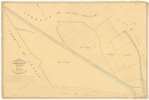 Longeault - Section A - 3 P PLAN 349/2