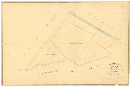 Longeault - Section C2 - 3 P PLAN 349/6