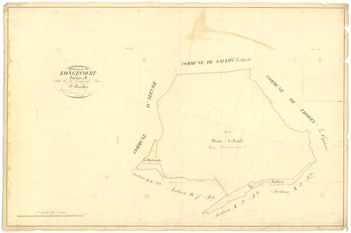 Longecourt-en-Plaine - Section A1 - 3 P PLAN 350/2