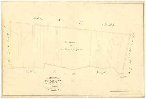 Longecourt-en-Plaine - Section A2 - 3 P PLAN 350/3