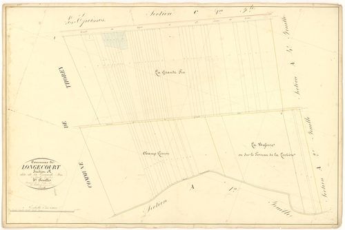 Longecourt-en-Plaine - Section A3 - 3 P PLAN 350/4