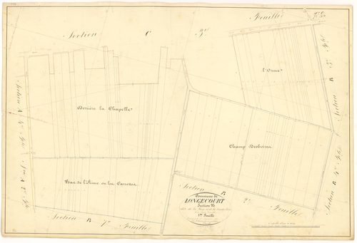 Longecourt-en-Plaine - Section B1 - 3 P PLAN 350/6