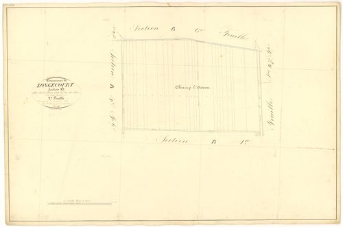 Longecourt-en-Plaine - Section B2 - 3 P PLAN 350/7