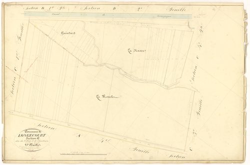 Longecourt-en-Plaine - Section C2 - 3 P PLAN 350/14