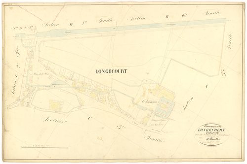 Longecourt-en-Plaine - Section C4 - 3 P PLAN 350/16
