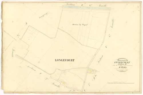 Longecourt-en-Plaine - Section C5 - 3 P PLAN 350/17