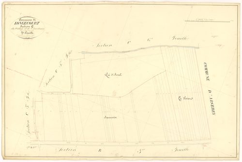 Longecourt-en-Plaine - Section C7 - 3 P PLAN 350/19