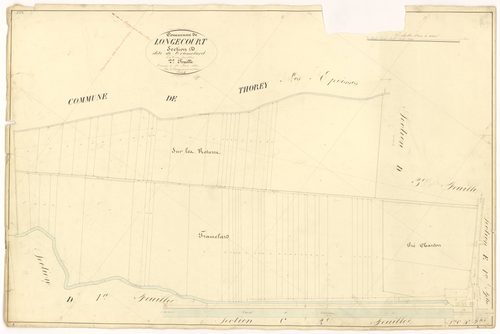 Longecourt-en-Plaine - Section D2 - 3 P PLAN 350/21