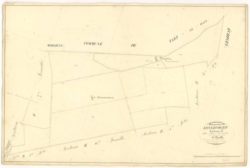Longecourt-en-Plaine - Section E2 - 3 P PLAN 350/24