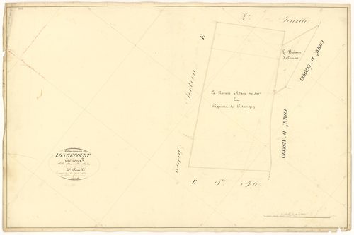 Longecourt-en-Plaine - Section E4 - 3 P PLAN 350/26