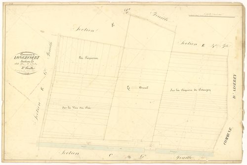 Longecourt-en-Plaine - Section E5 - 3 P PLAN 350/27