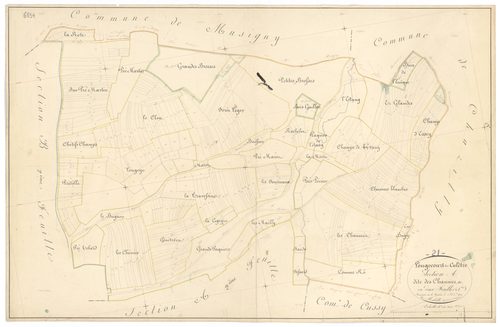 Longecourt-lès-Culêtre - Section A1 - 3 P PLAN 351/2