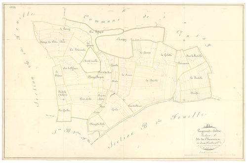 Longecourt-lès-Culêtre - Section A2 - 3 P PLAN 351/3
