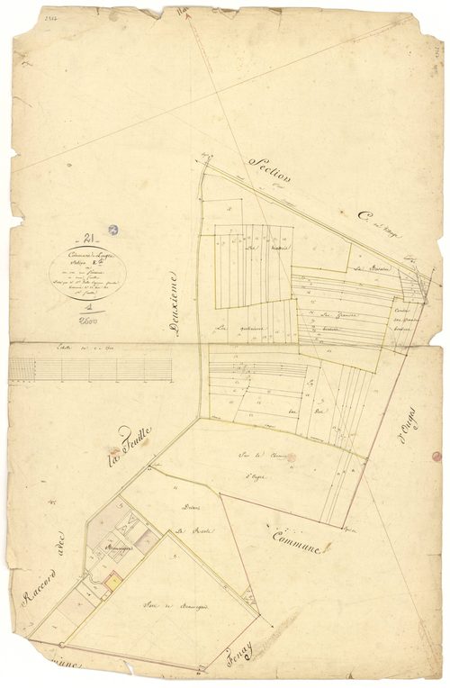 Longvic - Section E1 - 3 P PLAN 352/8