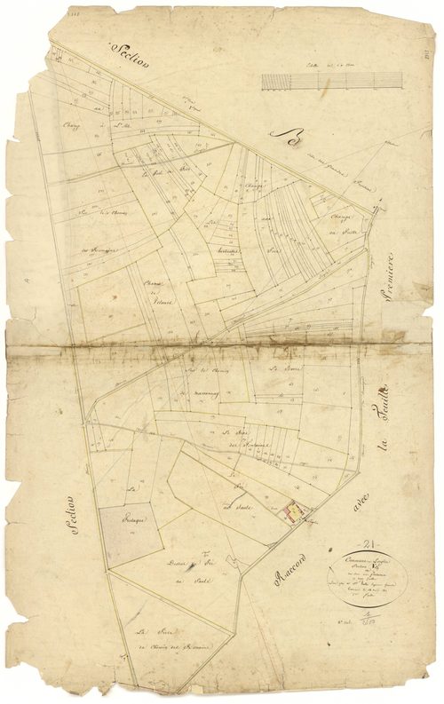Longvic - Section E2 - 3 P PLAN 352/9