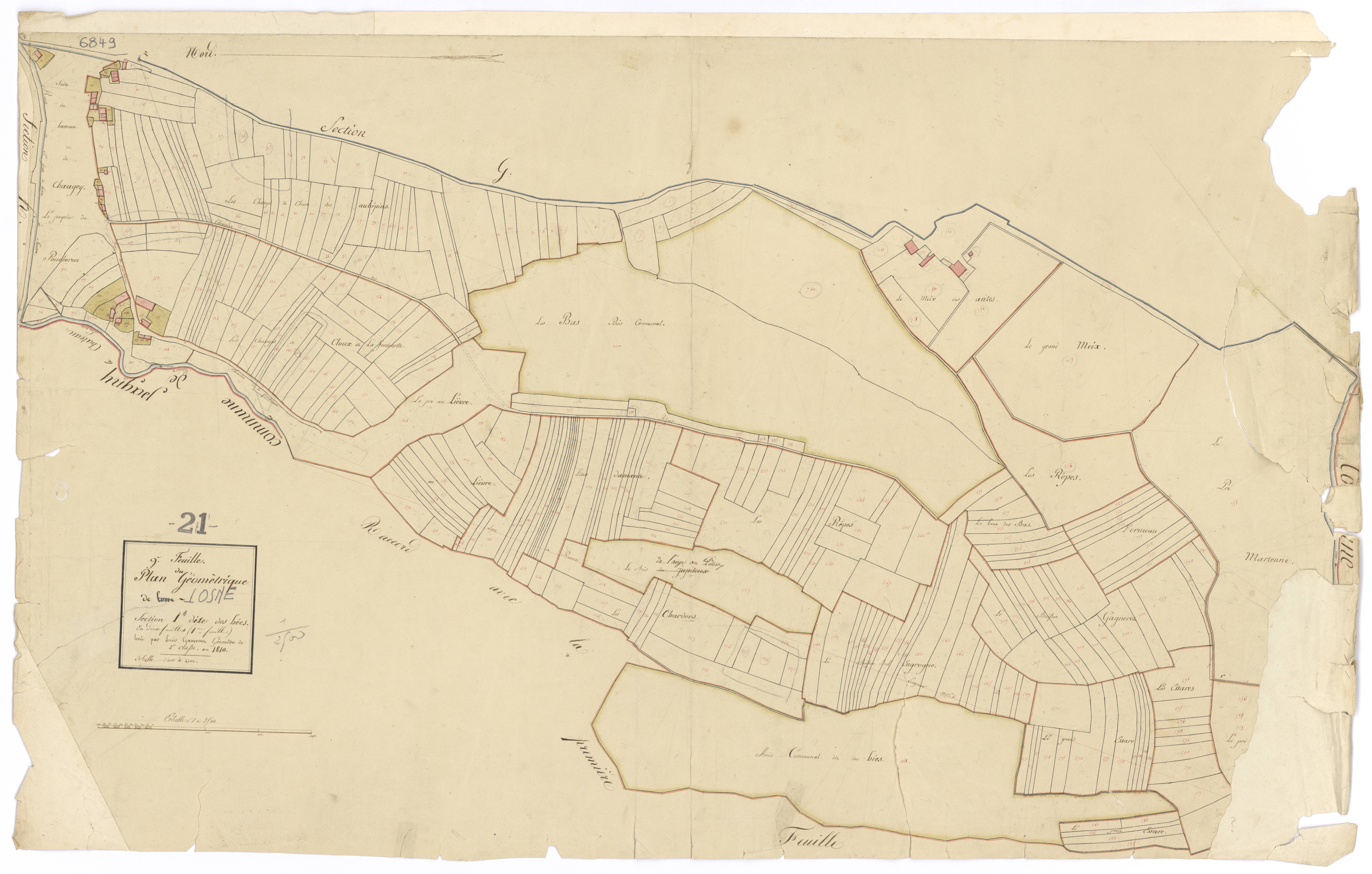 Losne - Section I1 - 3 P PLAN 353/12