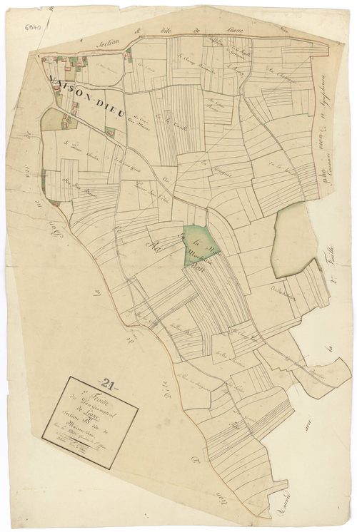 Losne - Section B1 - 3 P PLAN 353/3