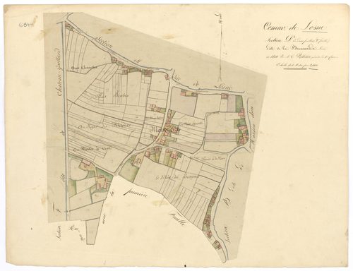 Losne - Section D2 - 3 P PLAN 353/7