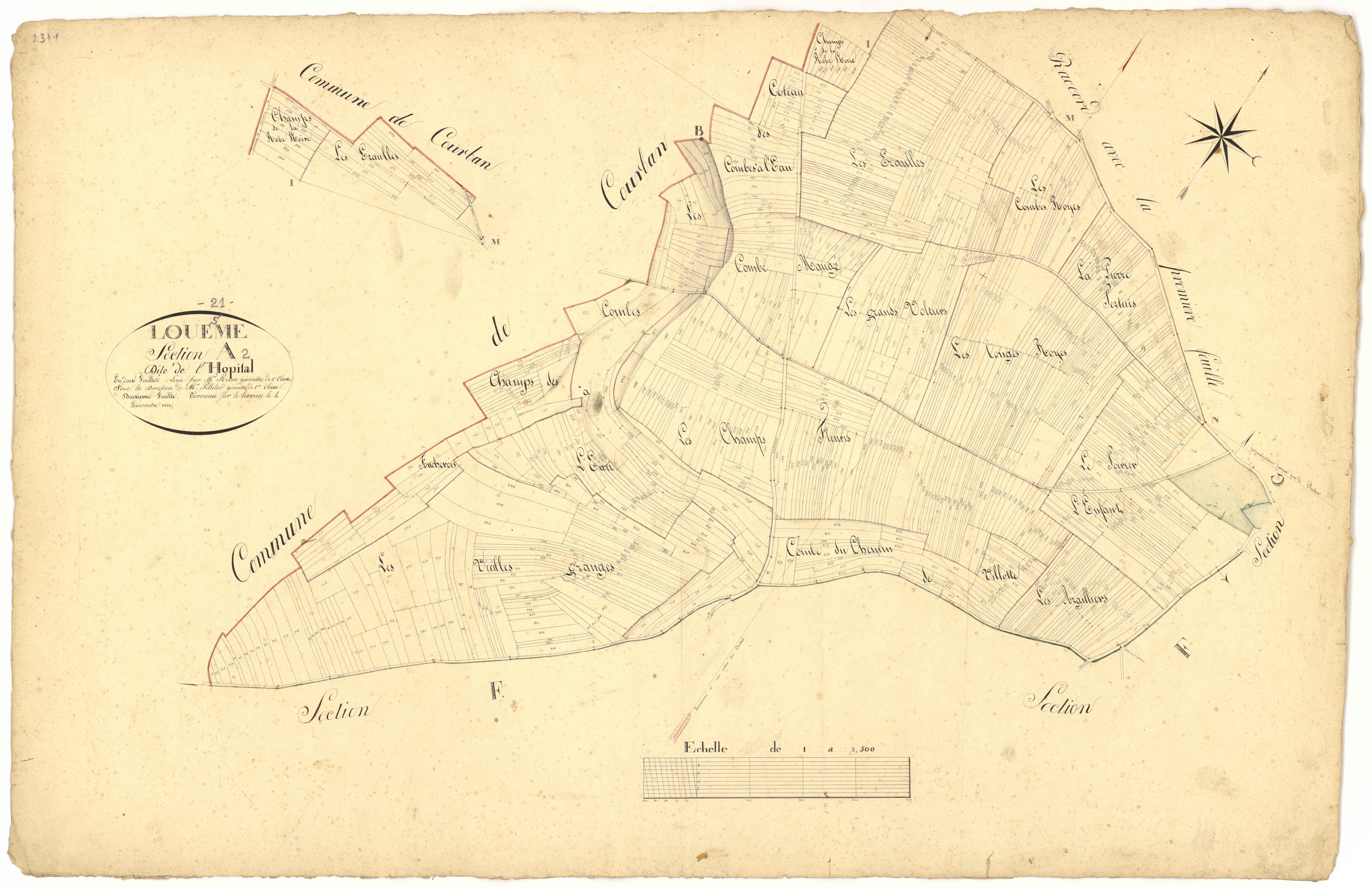 Louesme - Section A2 - 3 P PLAN 354/3