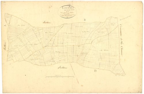 Louesme - Section C - 3 P PLAN 354/6