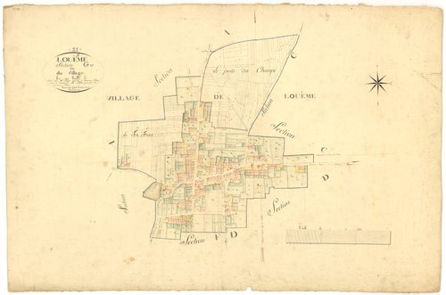 Louesme - Section G - 3 P PLAN 354/10