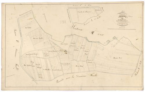 Lucenay-le-Duc - Section B1 - 3 P PLAN 355/4