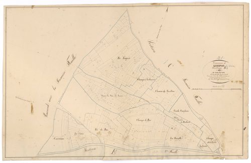 Lucenay-le-Duc - Section B2 - 3 P PLAN 355/5