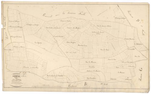 Lucenay-le-Duc - Section C1 - 3 P PLAN 355/6