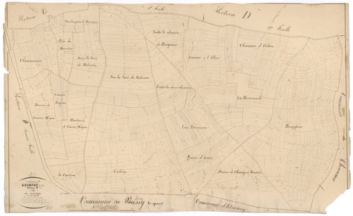 Lucenay-le-Duc - Section E - 3 P PLAN 355/10