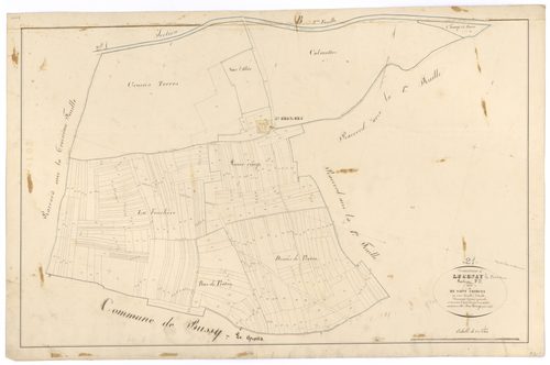 Lucenay-le-Duc - Section F2 - 3 P PLAN 355/12