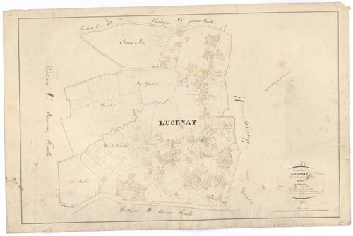 Lucenay-le-Duc - Section G - 3 P PLAN 355/14