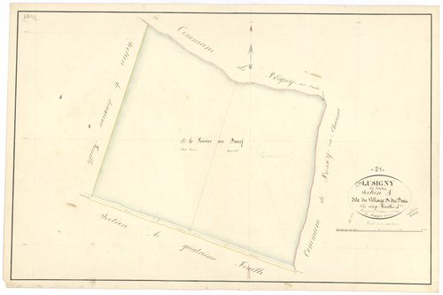 Lusigny-sur-Ouche - Section A3 - 3 P PLAN 357/5